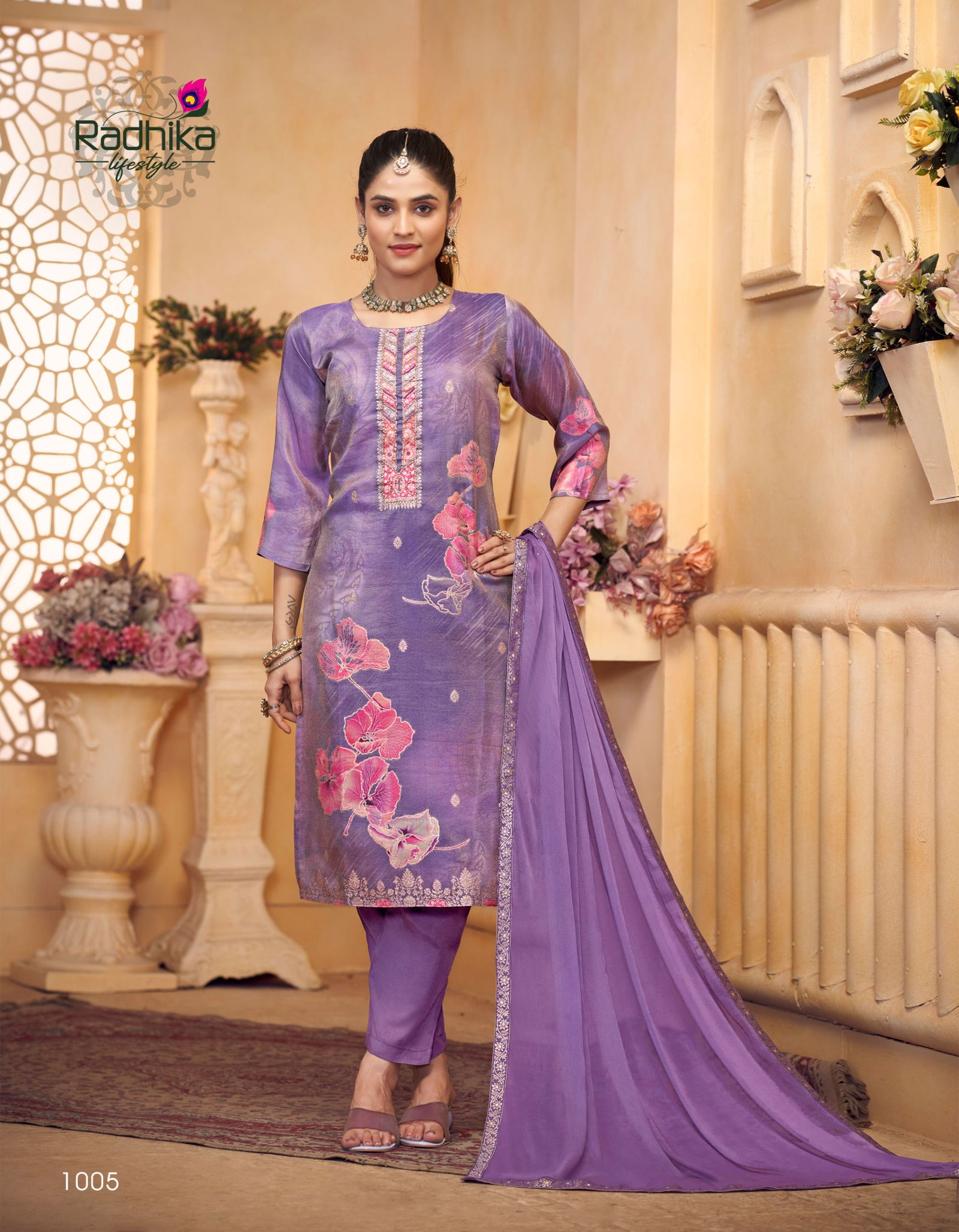 Aanchal Vol 1 By Radhika Printed Kurti With Bottom Dupatta Wholesale In India